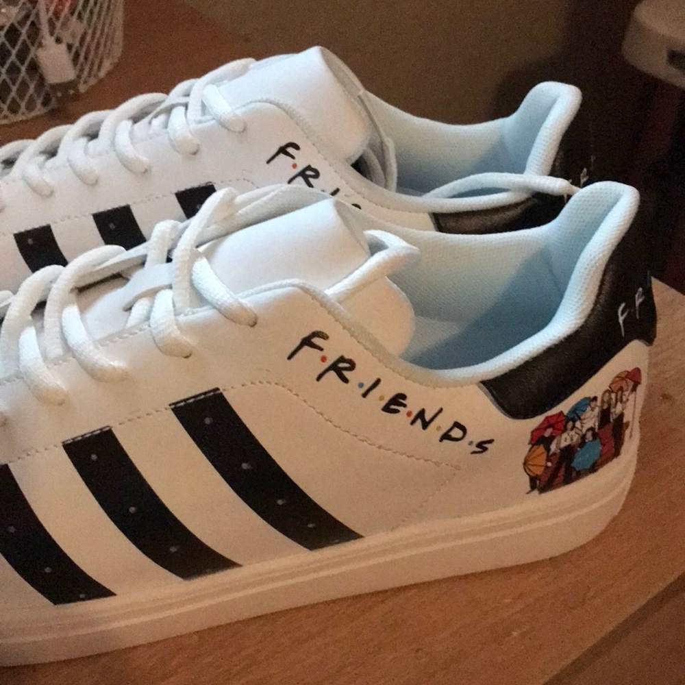 Freinds shoes Decorated very nice Brand New never worn.